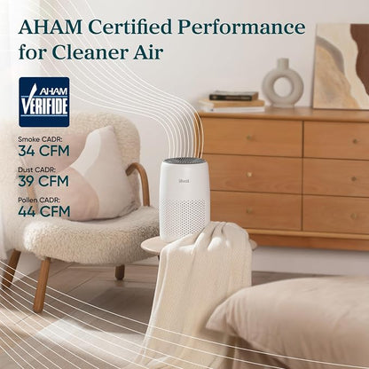 LEVOIT Air Purifiers for Bedroom Home Dorm, AHAM Verified, 3-in-1 Filter Cleaner - Image 4