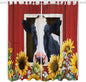 Cow Sunflowers Living Room Curtains 96 Inch Length, Window Curtains Tab Top by Unknown