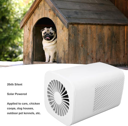 Air Purifier High Efficiency Solar Powered Car Filter Portable Cleaner - Image 5