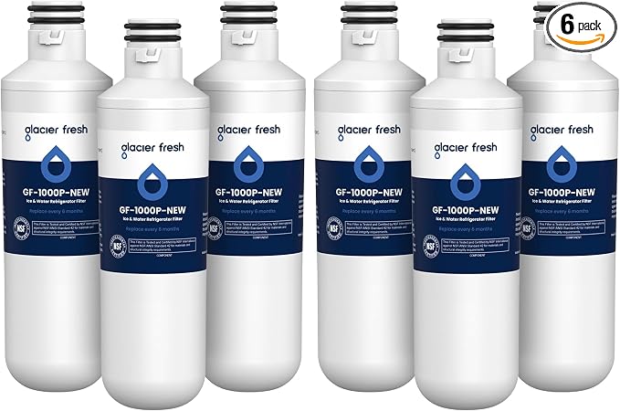 GLACIER FRESH Water Filter LT1000PC Replacement by GLACIERFRESH
