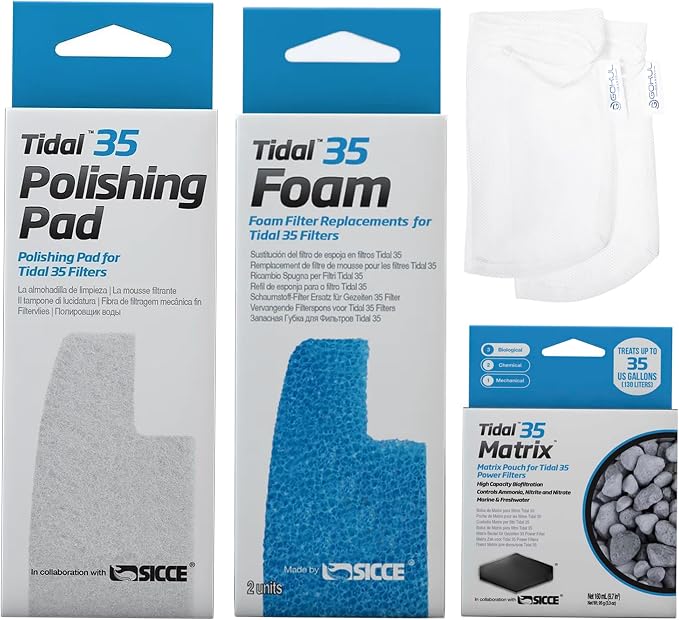 Tidal 35 Filter Maintenance and Replacement Filter Media Kit, Including by Unknown