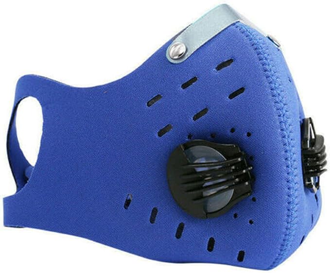 ASA Techmed Reusable Dual Air Breathing Valve Face Mask Cover by ASATECHMED