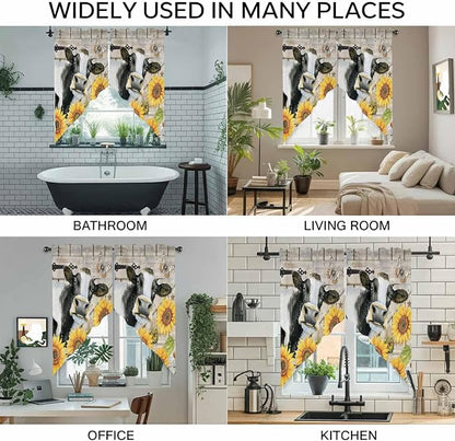 Yellow Sunflowers Swag Valances - Image 9