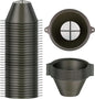30 Pcs Paint Filter 100 mm Plastic Paint Strainer by Vesici