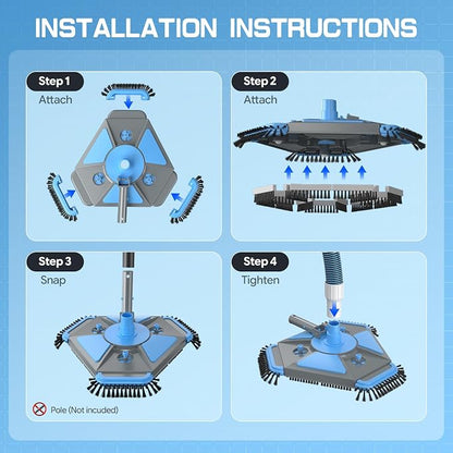 UIRWAY Upgrade Pool Vacuum Head - Image 7