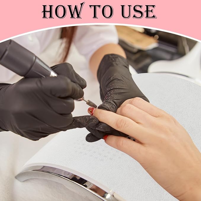 400 Sheets Nail Dust Collector Filter Paper Disposable Nail Dust Suction - Image 6