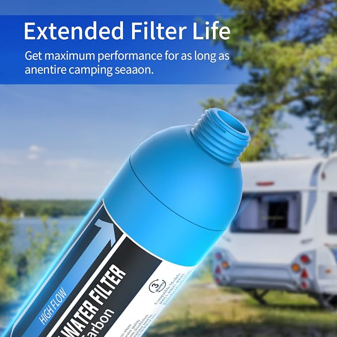 Lifefilter RV Inline Marine Water Filter, Bad Taste, Odor - Image 5