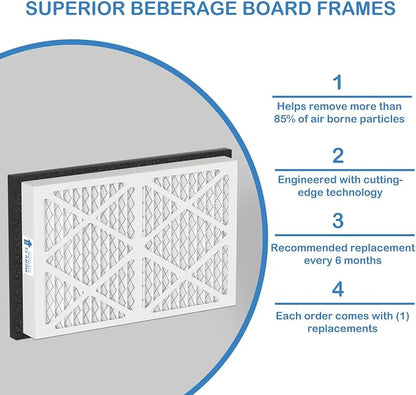 20x30x3 MERV 13 Pleated Air Filters Replacement Compatible - Image 3