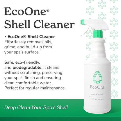 Shell Cleaner by EcoOne | All-Natural, Fragrance-Free Spa & Hot Tub Surface - Image 2