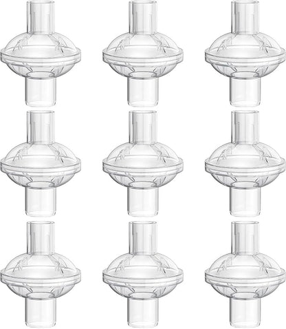 9-pack CPAP Inline Filter, Universal Inline CPAP Filter Compatible by WILERDA