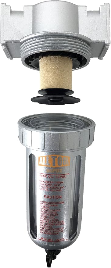 1/2" NPT MID FLOW Particulate Filter/Water Trap - Image 4