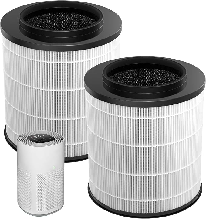 2-Pack 12030 HEPA Replacement Filter, 000 Sq. Ft. Capacity, Compatible by WILERDA