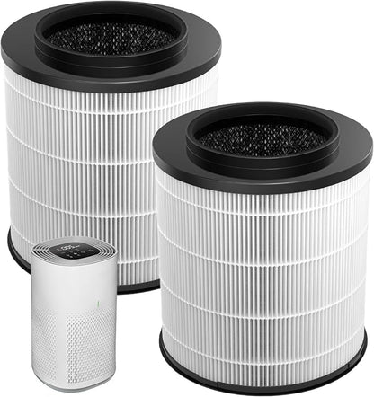 2-Pack 12030 HEPA Replacement Filter, 000 Sq. Ft. Capacity, Compatible by WILERDA