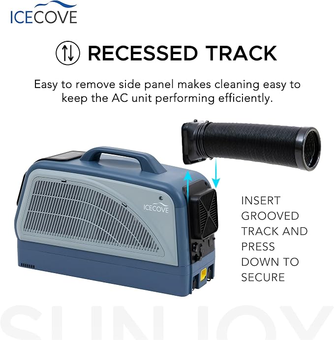 IceCove Portable Air Conditioner, 2500BTU Fast Cooling Car AC Unit, 250W Low - Image 3