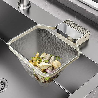 Sink Food Strainer, Suction Cup Drain Basket, Easy Filter - Image 9