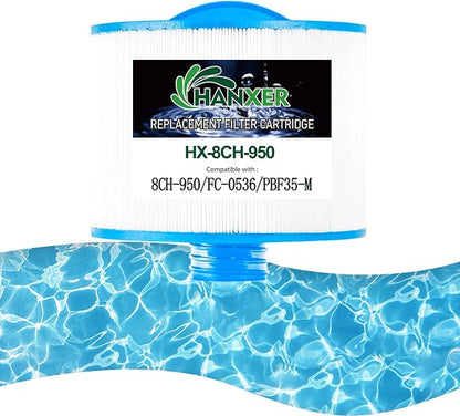 HANXER® 8CH-950 Spa Filter Cartridge Replaces by HANXER