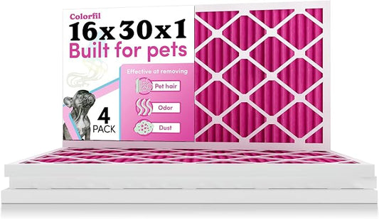 16x30x1 Air Filter by Colorfil | Color Changing Filters by ColorfilAirFilters