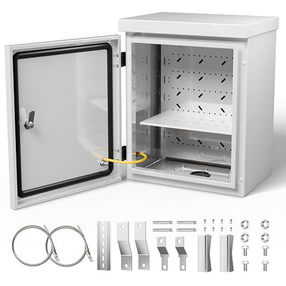 Steel Electrical Box, IP67 Waterproof & Rust-Resistant, Outdoor/Indoor by StructoMax