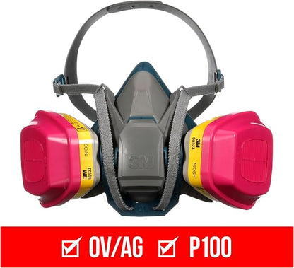 3M - 65023QLHA1-C Pro MultiPurpose Respirator - Image 2