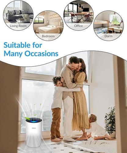 2 Pack Air Purifiers for Home Bedroom, ADTARK Air Cleaner - Image 8