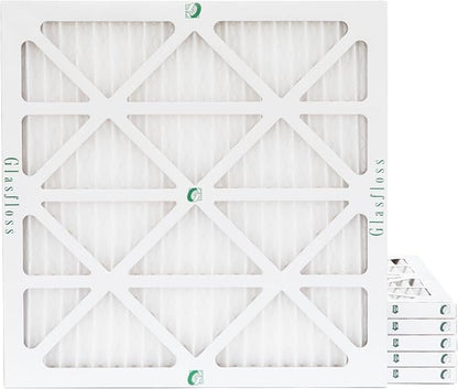 Glasfloss ZL 8x8x1 MERV 10 AC Furnace Air Filters.. Actual Size: 8 x 8 x 7/8 by Glasfloss