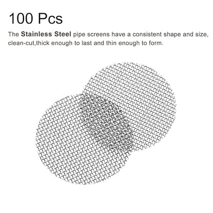 MECCANIXITY Pipe Screen Stainless Steel Screens, 9/16 Inch Diameter - Image 3
