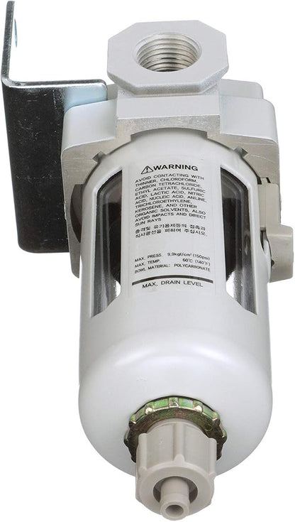 PneumaticPlus SAF300-N03B Compressed Air Particulate Filter 3/8" NPT, 10 Micron - Image 8