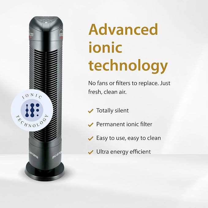 Ionic Pro Turbo Ionic Air Purifier Tower - Image 3