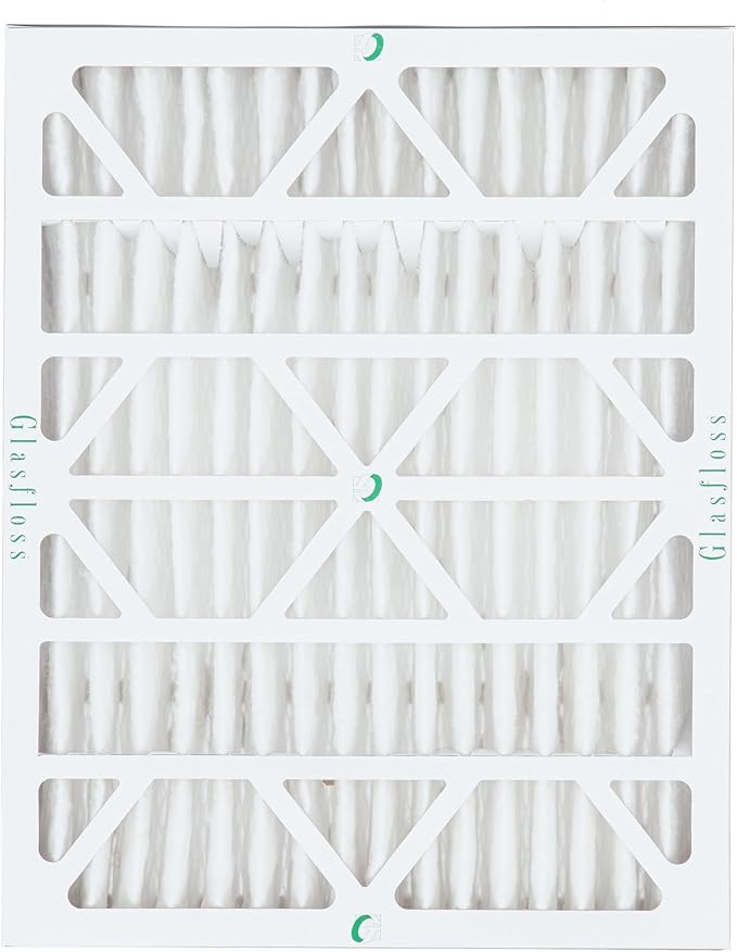 Glasfloss 20x25x4 MERV 10 4" Inch Pleated Air Filters Box of 3. Actual Size: - Image 5