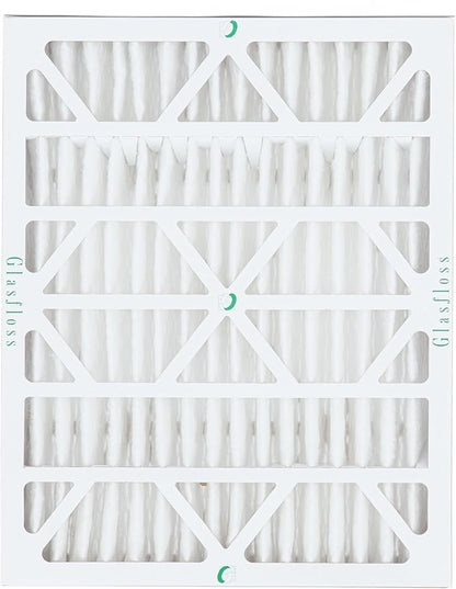 Glasfloss 20x25x4 MERV 10 4" Inch Pleated Air Filters Box of 3. Actual Size: - Image 5