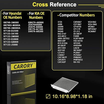 Cabin Air Filter w/Activated Carbon - Image 3