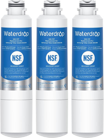 Waterdrop DA29-00020B Refrigerator Water Filter, Replacement by Waterdrop