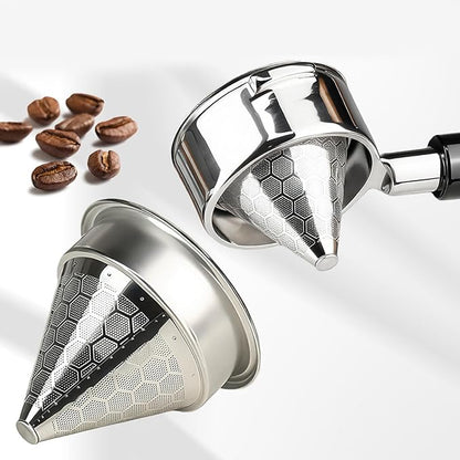 Stable Double Layer Coffee Filter Funnel Ensures Precise Pourover - Image 3