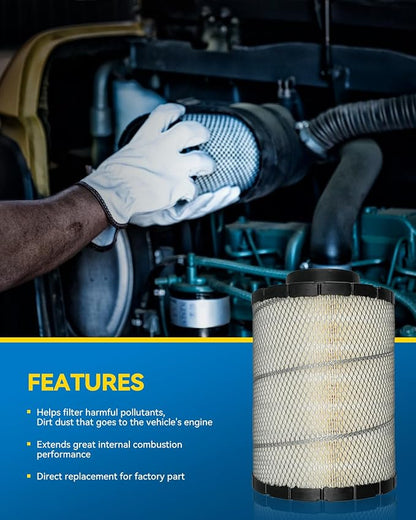 PHILTOP 46637 Engine Air Filter Compatible - Image 5
