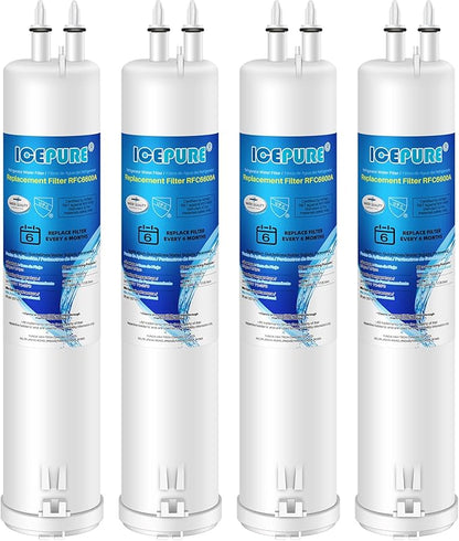 ICEPURE RFC6600A Refrigerator Water Filter Replacement by ICEPURE