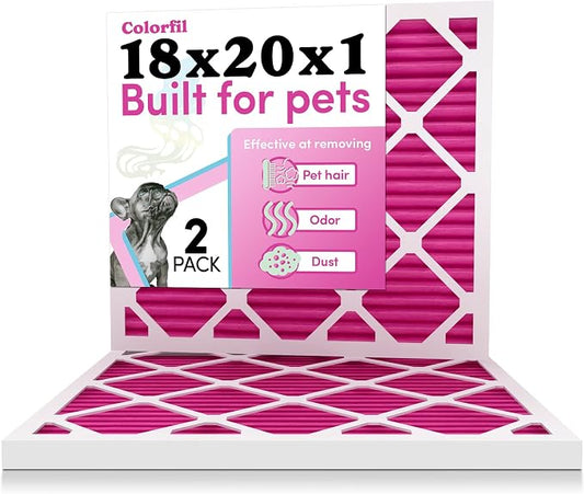 18x20x1 Air Filter by Colorfil | Color Changing Filters by ColorfilAirFilters