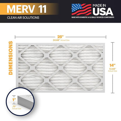 BNX TruFilter 14x25x1 Air Filter MERV 11 - Image 2