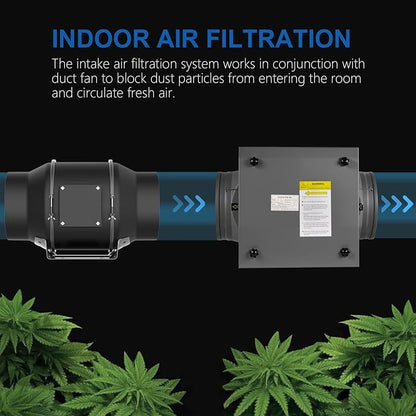 Inline Filter Box 8", 3-Layer Air Filtration Box - Image 5