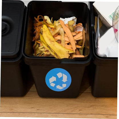 DOITOOL 12pcs Trash Can Recycling Labels Garbage Bin Stickers - Image 3