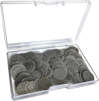 210pcs Stainless Steel Pipe Filters, 12.7mm Smoking Screens Pipe by Gebildet