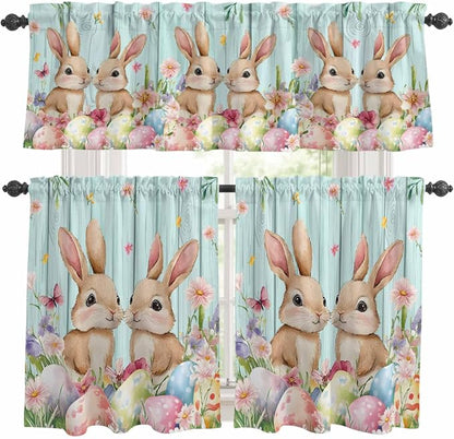 Easter Kitchen Curtains Set 3 Piece by Unknown