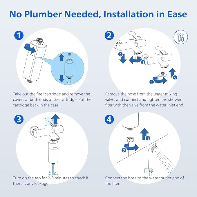 PHILIPS Shower Filter AWP1775BK/37, Water Softener - Image 5