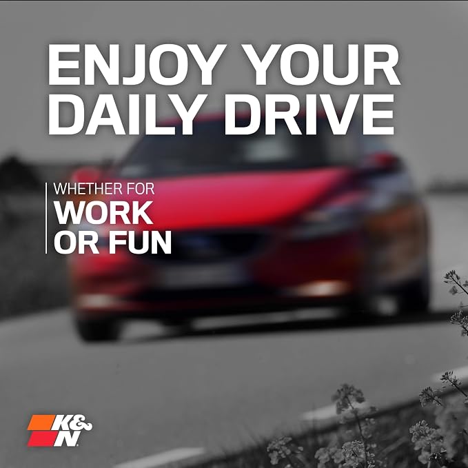 K&N High-Flow Original Lifetime Engine Air Filter: Increase Power: Premium - Image 4