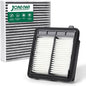 Cabin Engine Air Filter Kit CF11182, CA11041 Honda CR-Z L4-1.5L, only fit Hybrid by Makeyourlifeeasier