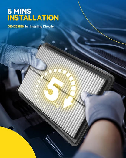 PHILTOP Engine Air Filter, CA10494 Compatible - Image 6
