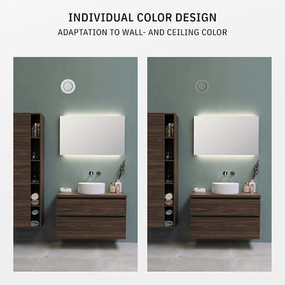 calimaero® TVSA 4 Inch AC Vent Cover Round Adjustable Steel Air Vent Deflector - Image 6