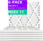 14x24x1 MERV 11 Pleated Air Filter MPR 1200 & FPR 7, Furnace Air Filters by Qingzhug