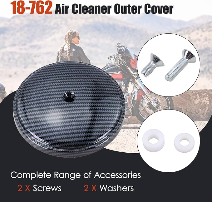 18-762 Air Cleaner Outer Cover for Billet Sucker and Big Sucker Stage, Carbon - Image 5