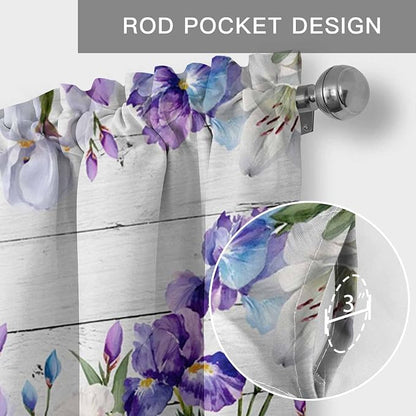 Spring Flowers Curtain Valances - Image 5