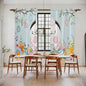 Easter Bunny Window Curtains 72 Inch Long 2 Panel Set, Rod Pocket Long Curtains by Unknown